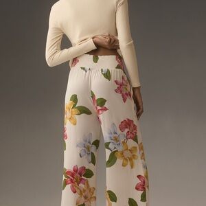 Saria smoked wide leg pants by Maeve